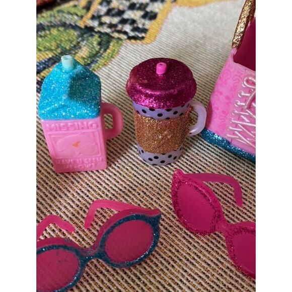 EUC LOL Surprise Doll Lil Pet Secret Agent Slumber Party Makeover Hair Set - Picture 3 of 10